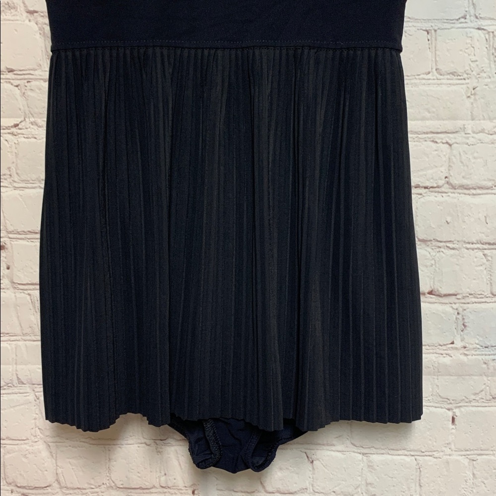 Karla Colletto Black Pleat Skirt Swimsuit Size 12 USA​ - Picture 4 of 5